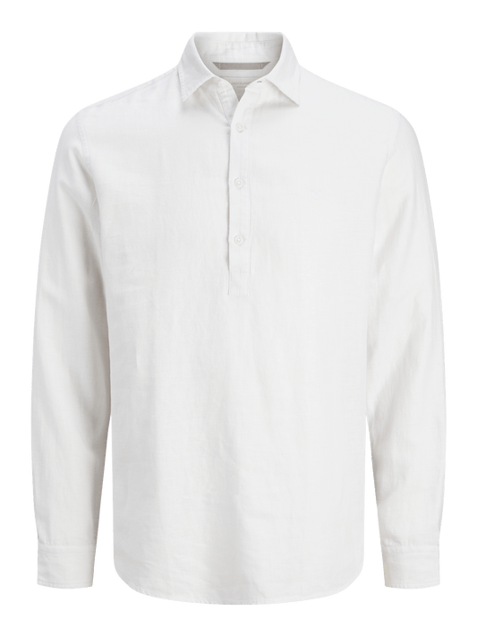 Camisa de lino blanca - JPRCCMAZE