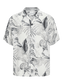 Camisa oversize estampada Blanca - JJGURU
