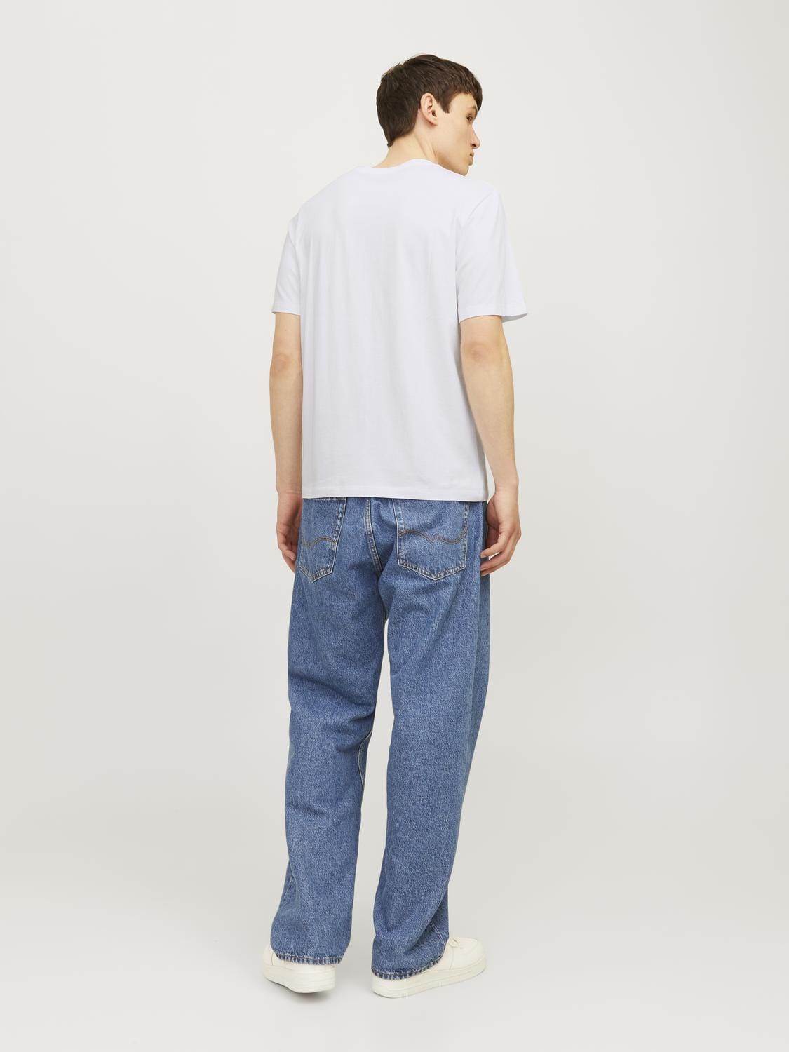 Camiseta con logo blanca - JJECORP LOGO TEE PLAY SS O-NECK NOOS
