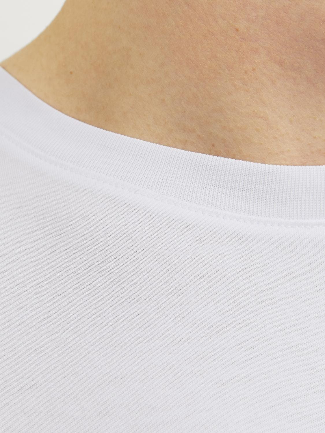 Camiseta con logo blanca - JJECORP LOGO TEE PLAY SS O-NECK NOOS