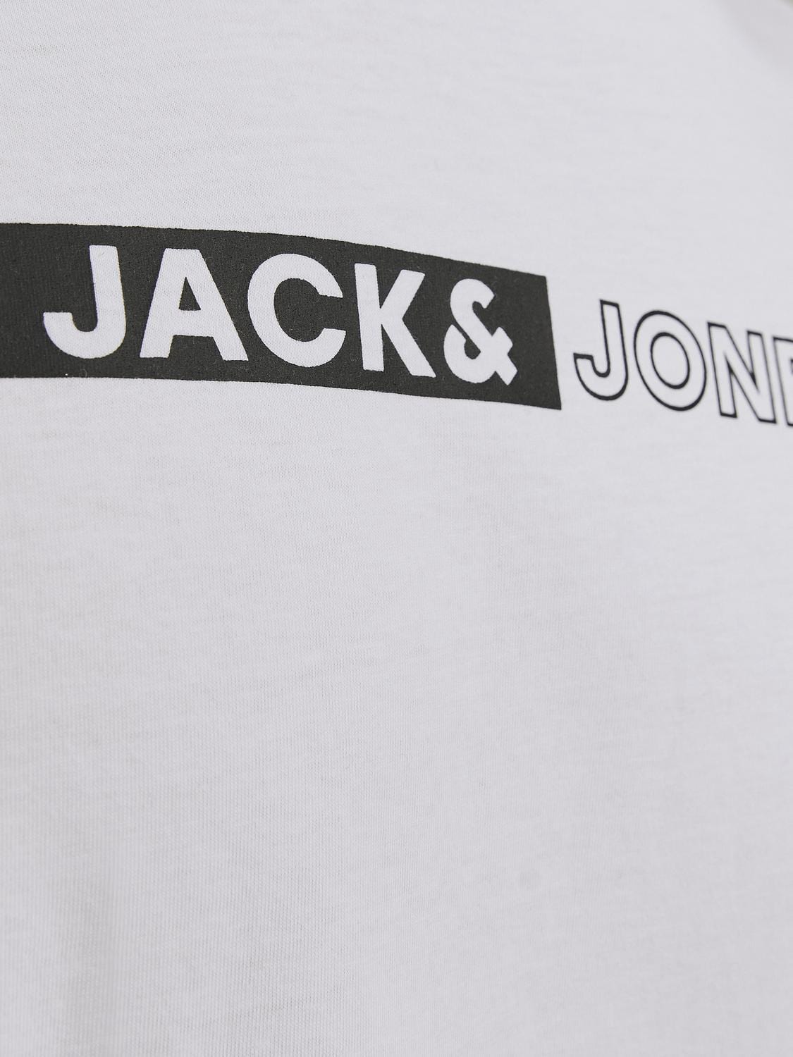 Camiseta con logo blanca - JJECORP LOGO TEE PLAY SS O-NECK NOOS