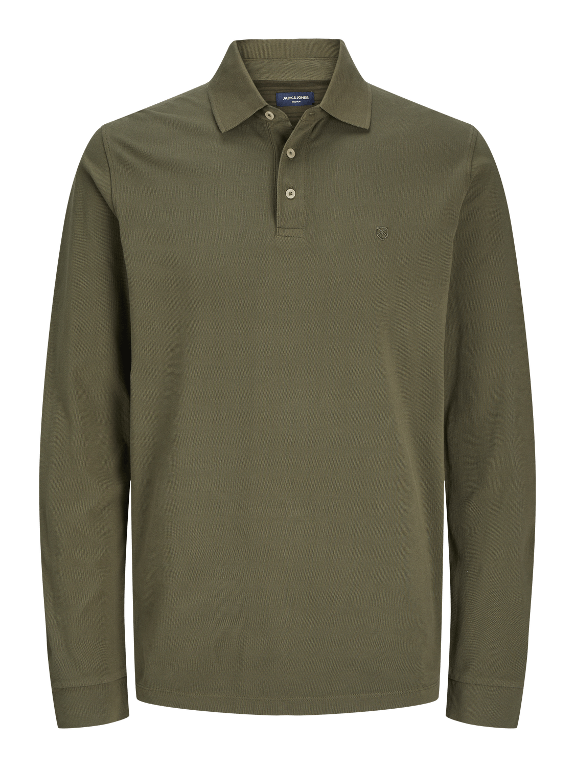 Polo manga larga verde JPRBLUWILLIAM JACK&JONES Madrid – JACK