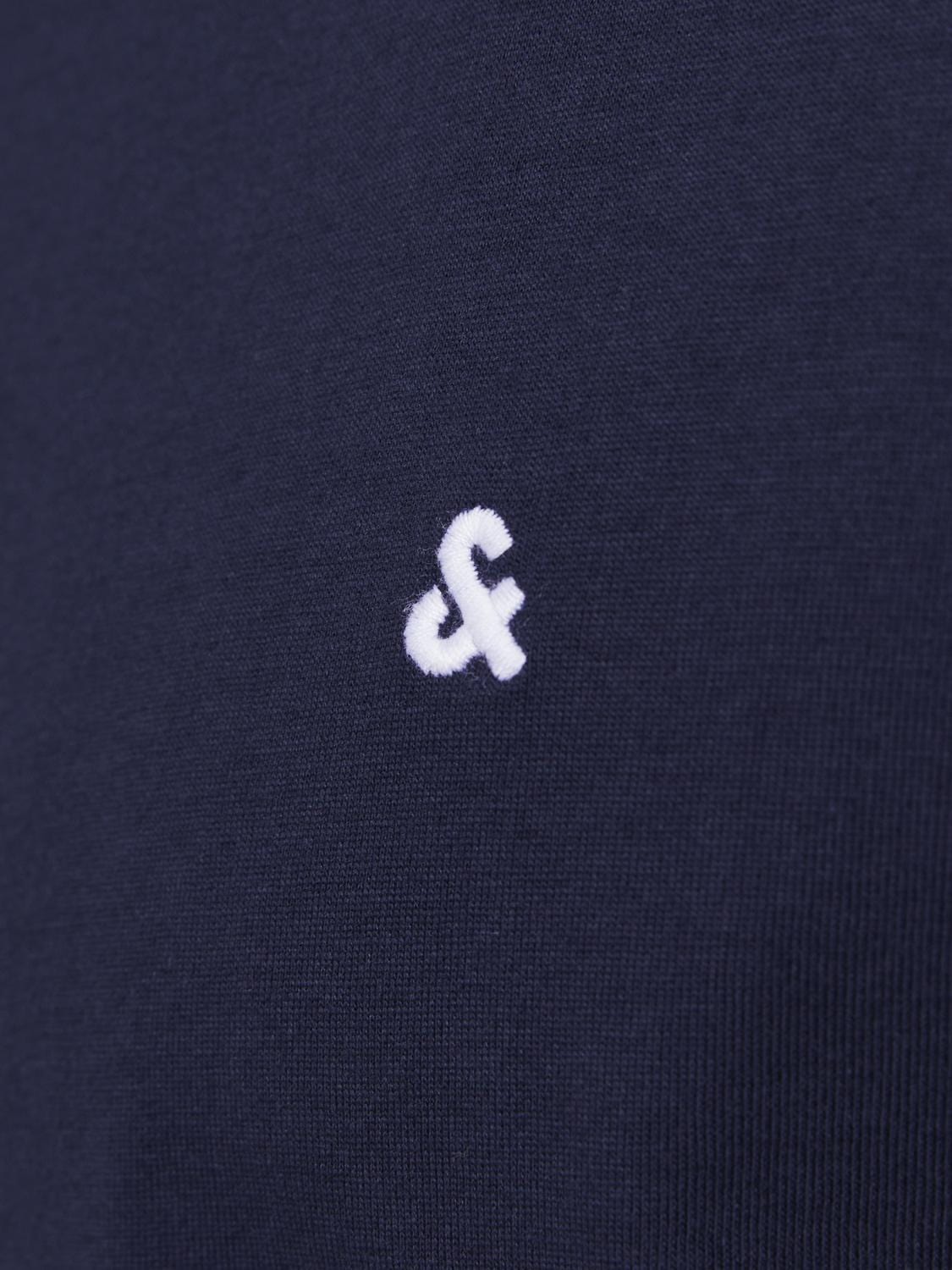 Camiseta de manga corta azul oscuro - JJEPAULOS TEE SS CREW NECK NOOS