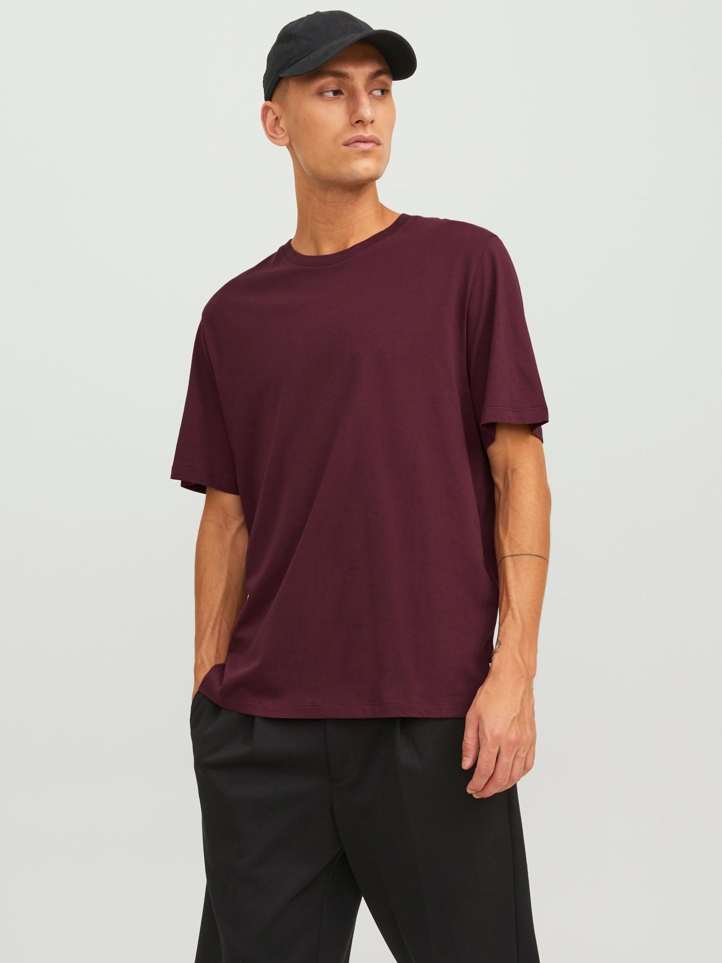 CAMISETA BÁSICA ORGANIC - ROJO