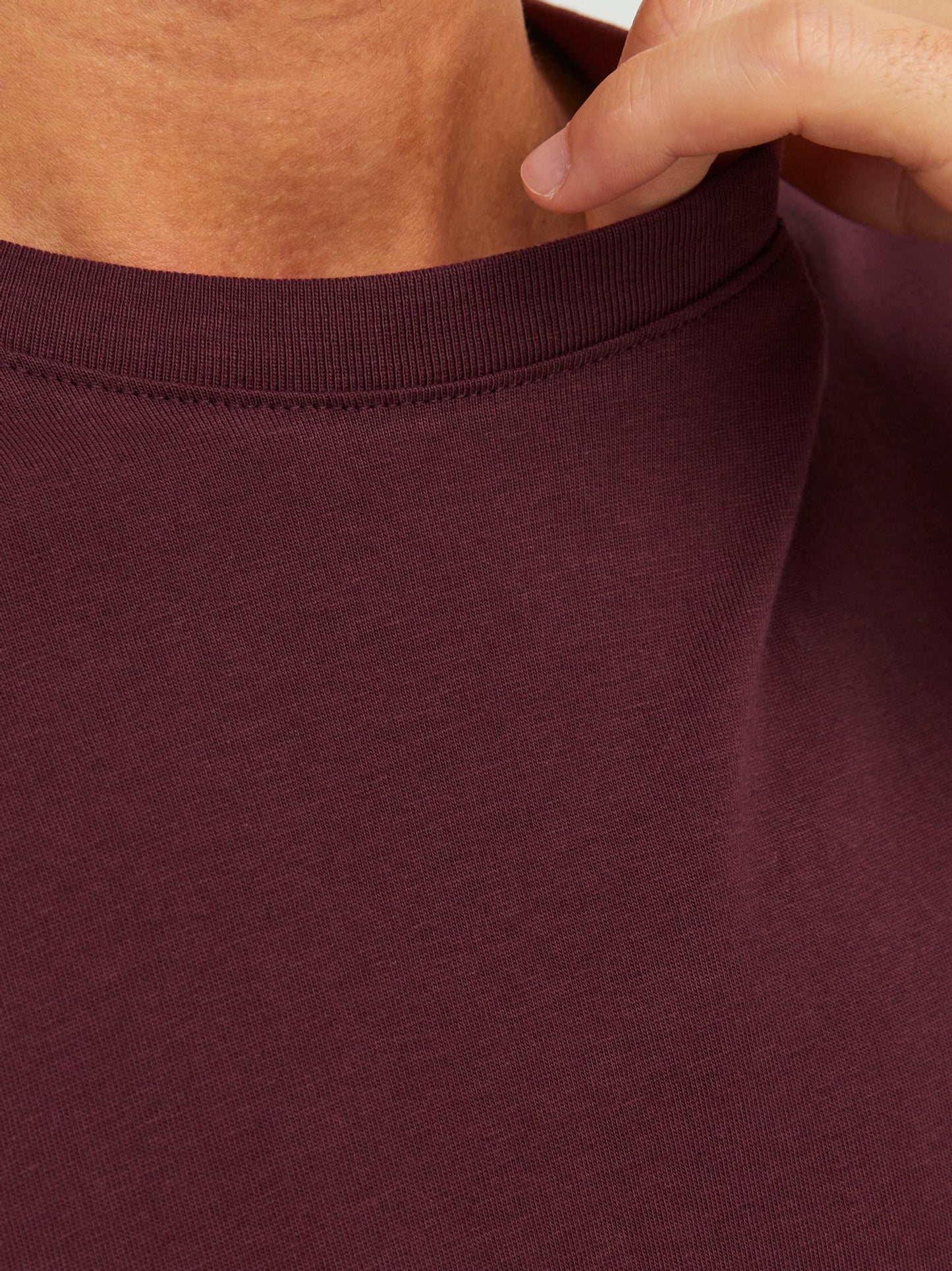 CAMISETA BÁSICA ORGANIC - ROJO