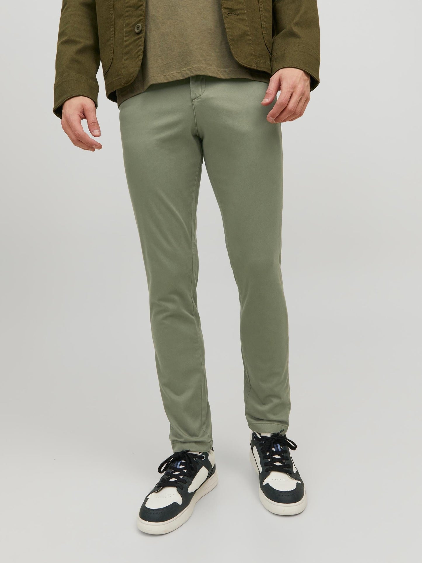 Pantalón chino verde militar - JPSTMARCO