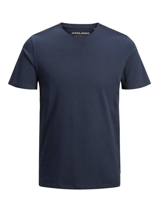 Camiseta azul - JJEORGANIC BASIC TEE SS O-NECK NOOS