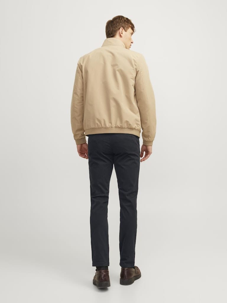 Pantalón chino negro - JPSTMARCO BOWIE SA BLACK NOOS