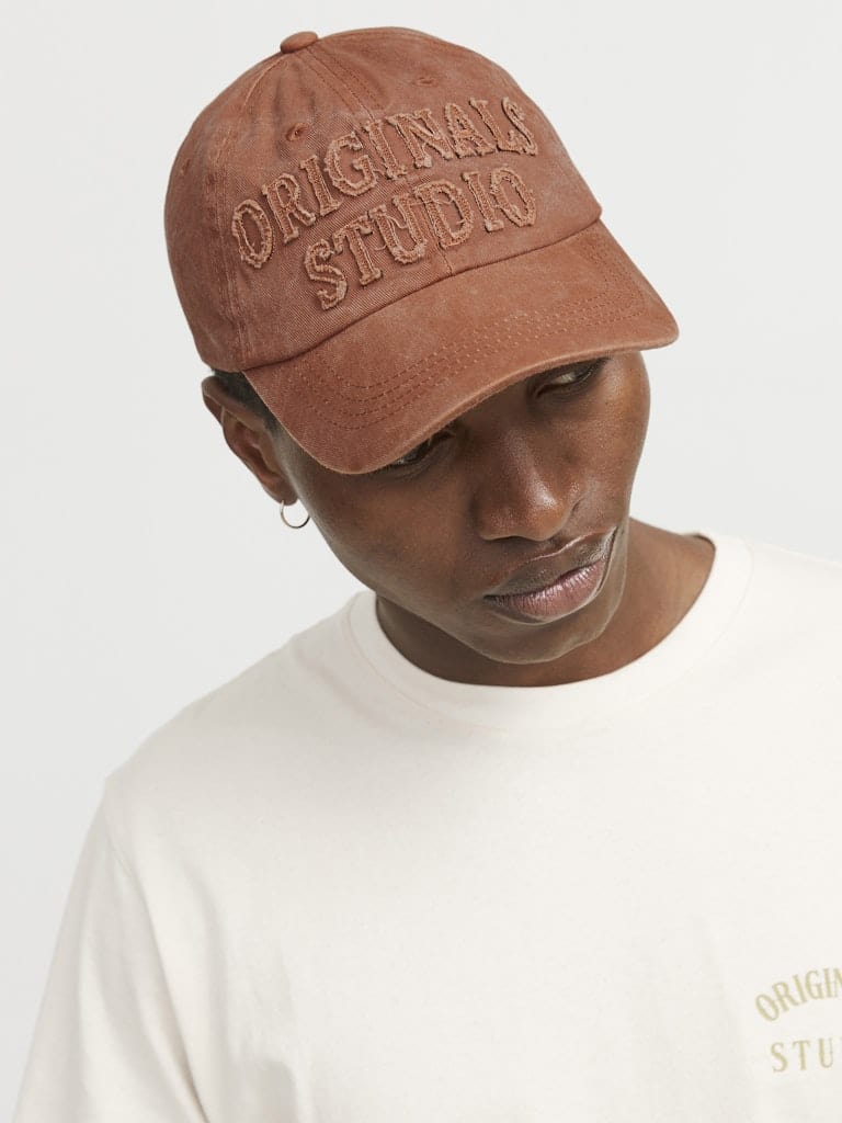 Gorra Original bordada estilo retro marrón - JACSOFT