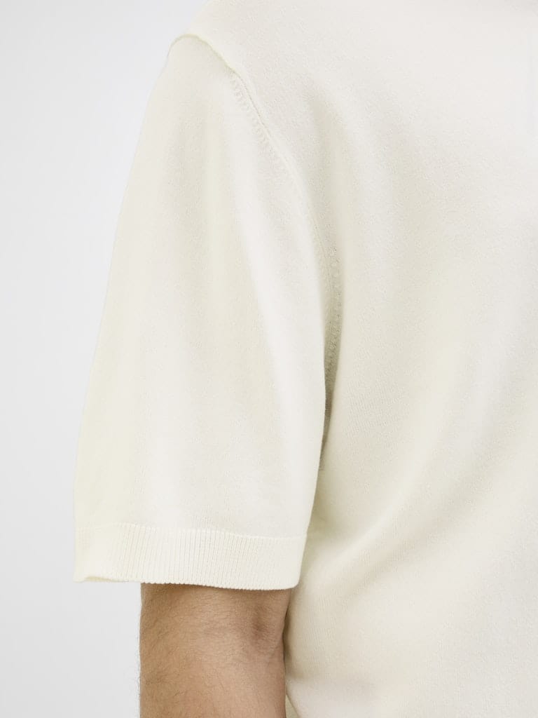 Camiseta de bambú manga corta blanca - JPRCCWILLIAM