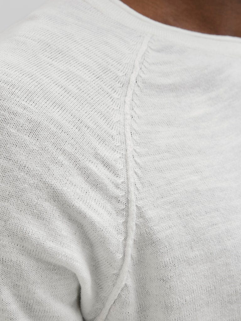 Jersey básico blanco - JJEBREEZE
