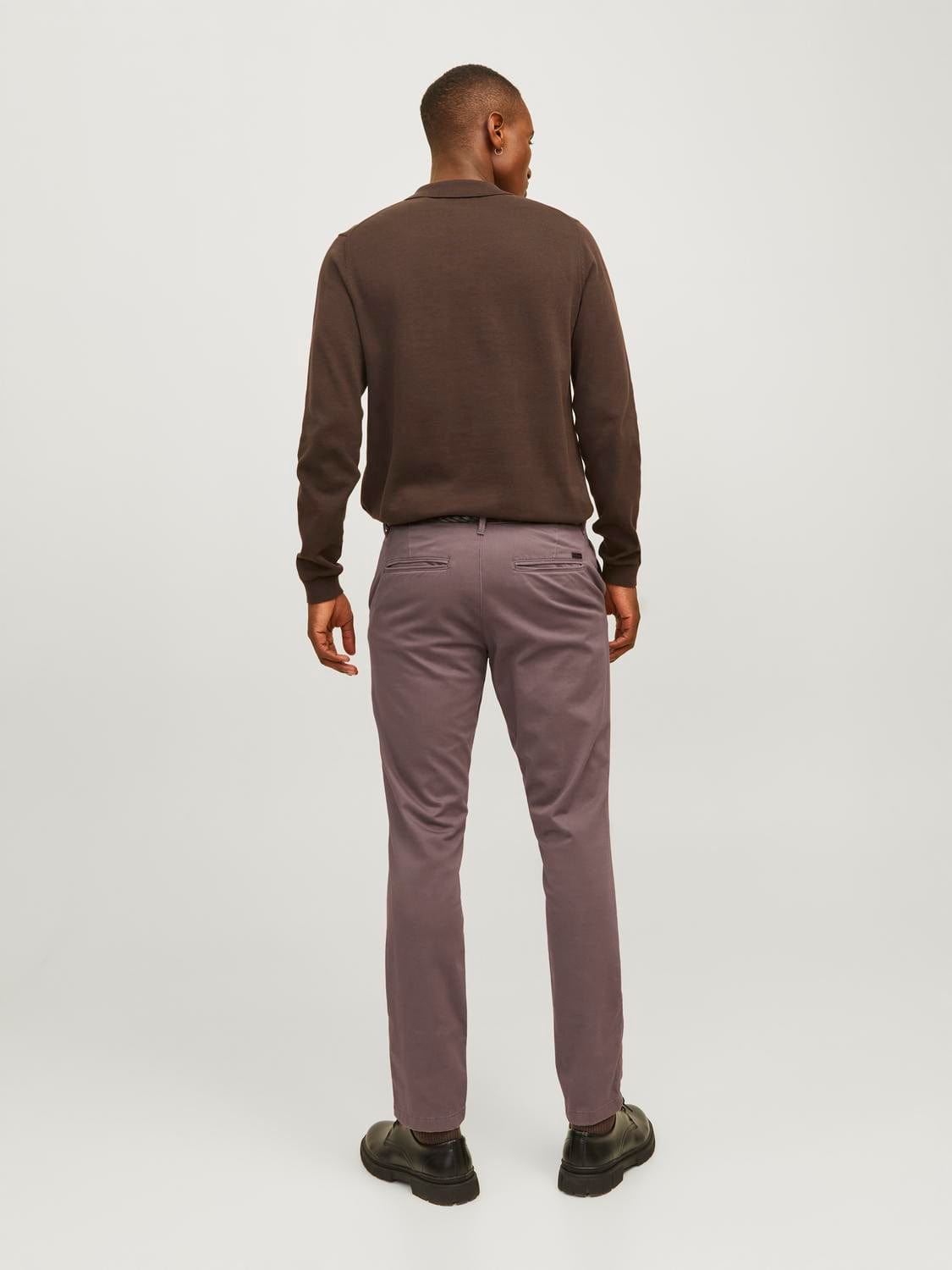 Pantalones chinos violeta - JPSTMARCO