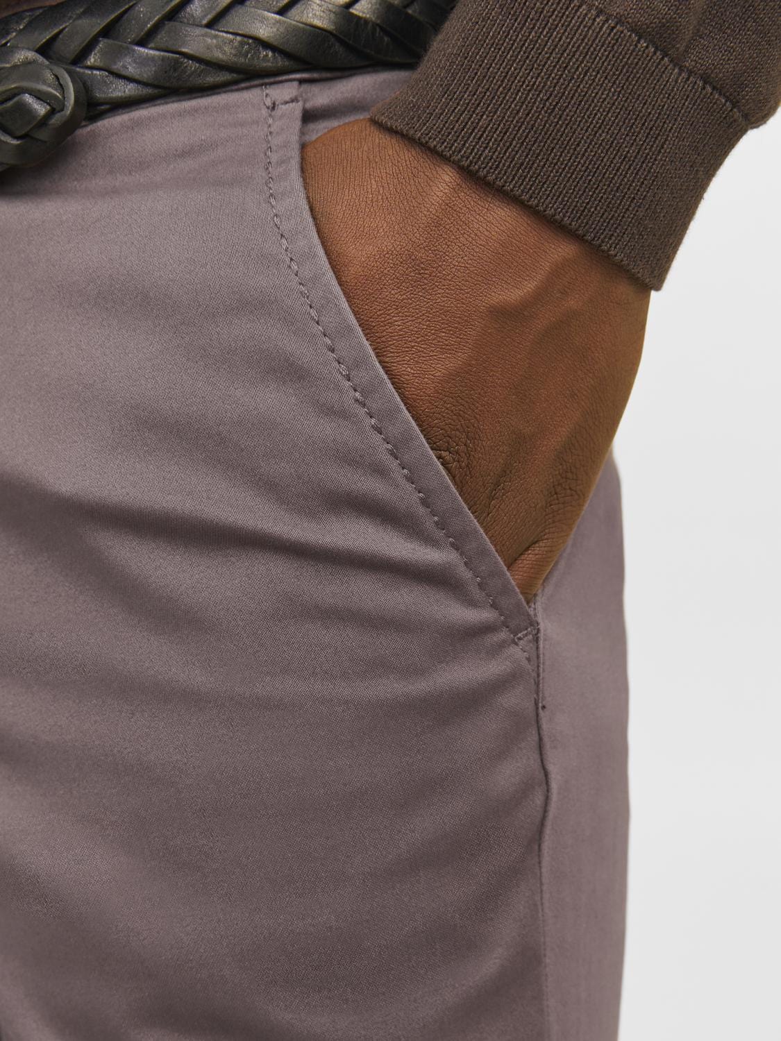 Pantalones chinos violeta - JPSTMARCO