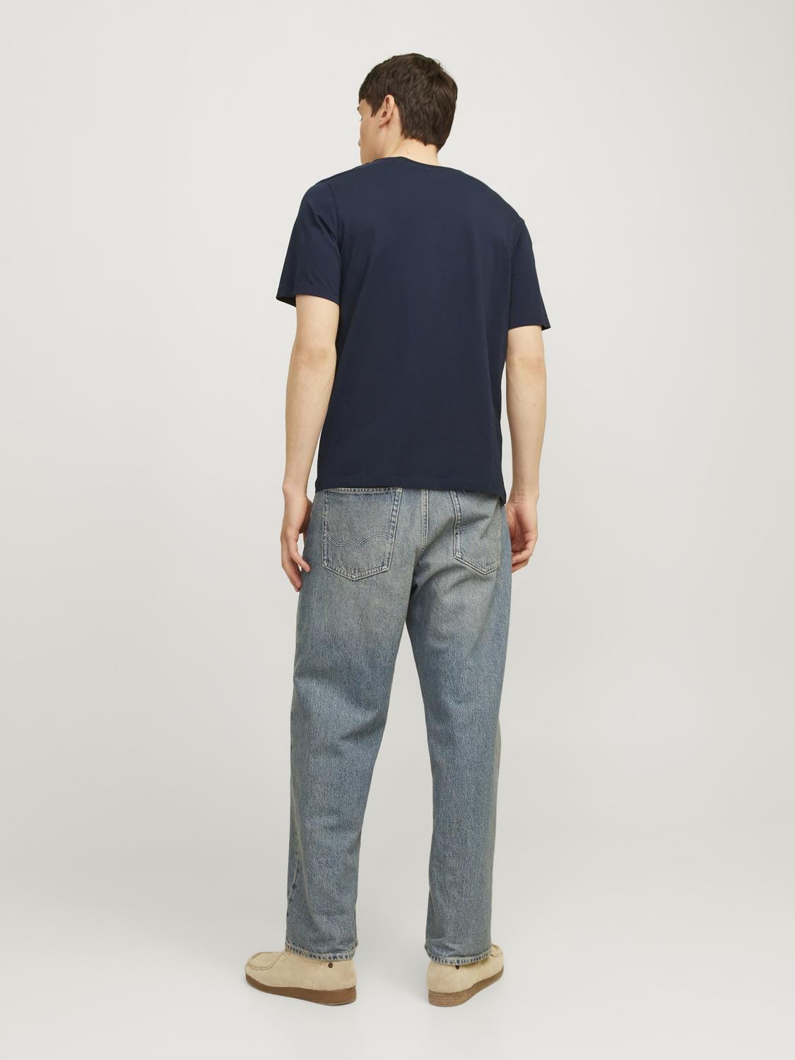 Camiseta con logo azul - JJECORP LOGO TEE PLAY SS O-NECK NOOS