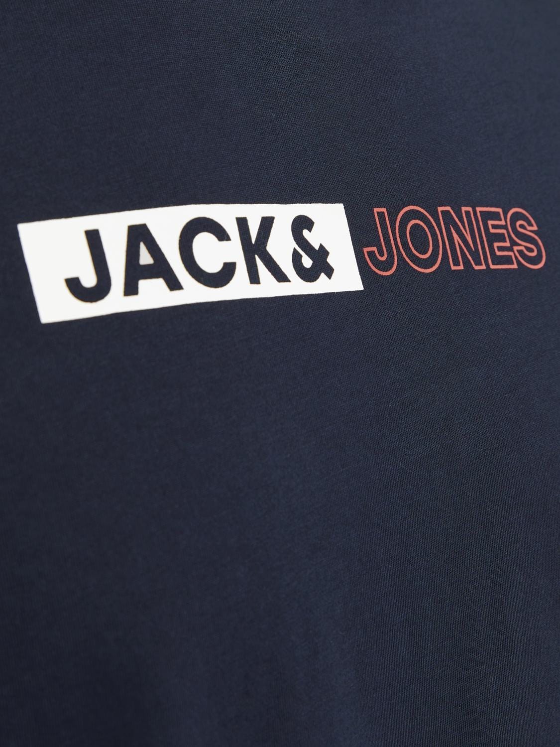 Camiseta con logo azul - JJECORP LOGO TEE PLAY SS O-NECK NOOS