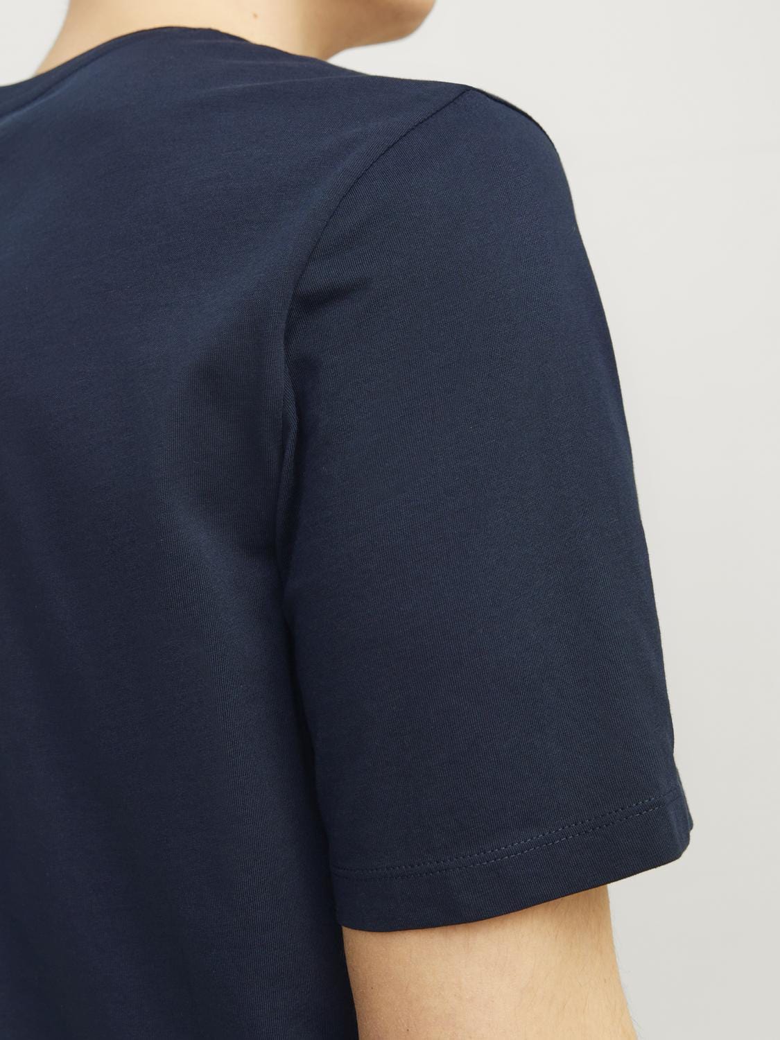 Camiseta con logo azul - JJECORP LOGO TEE PLAY SS O-NECK NOOS