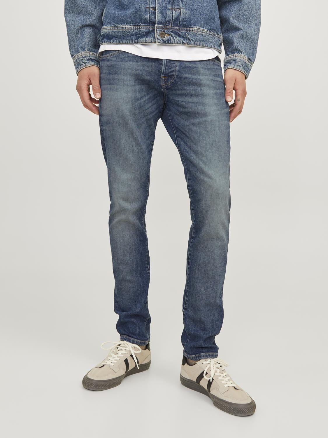 Vaquero ajustado azul - JJIGLENN JJICON JJ 167 50SPS NOOS