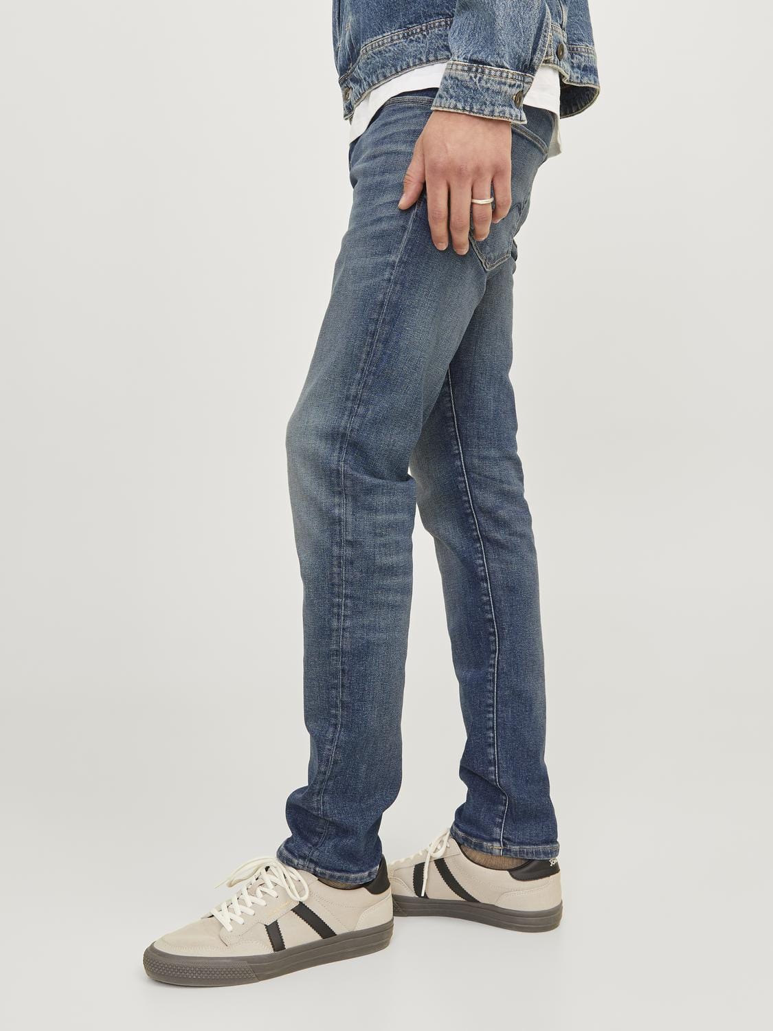 Vaquero ajustado azul - JJIGLENN JJICON JJ 167 50SPS NOOS