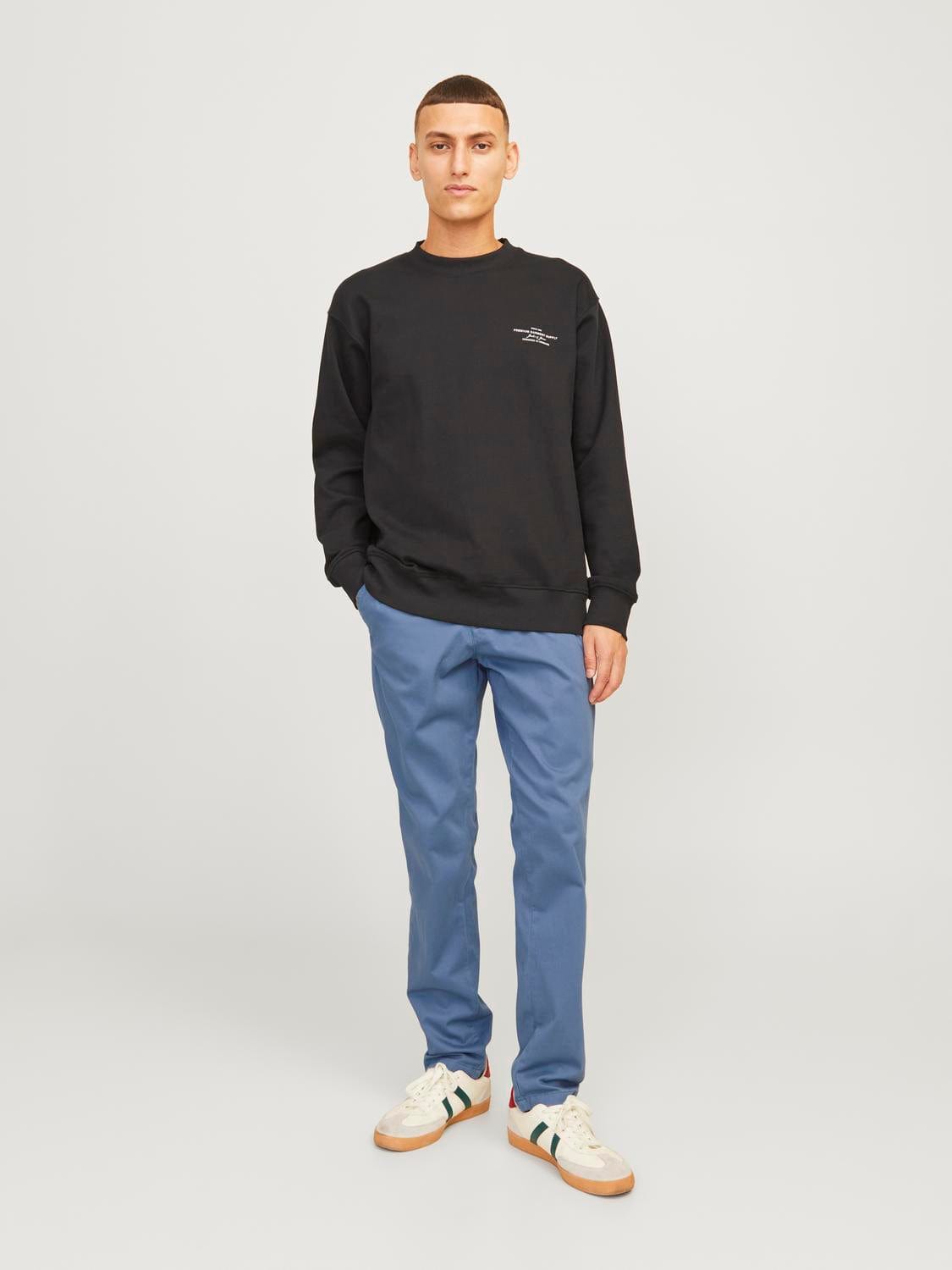 Pantalones chinos azul - JPSTMARCO
