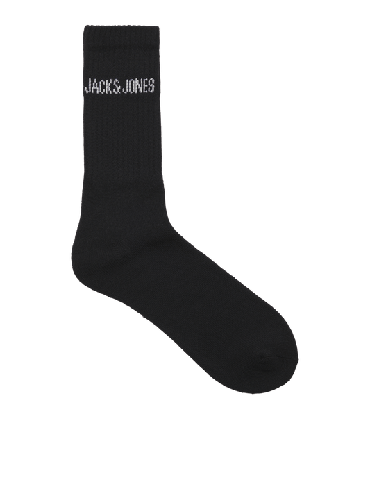 Pack de 3 calcetines negros - JACREGEN
