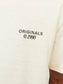Camiseta oversize estampada beige -JORBILLY