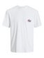 Camiseta oversized estampada blanca - JORLAFAYETTE