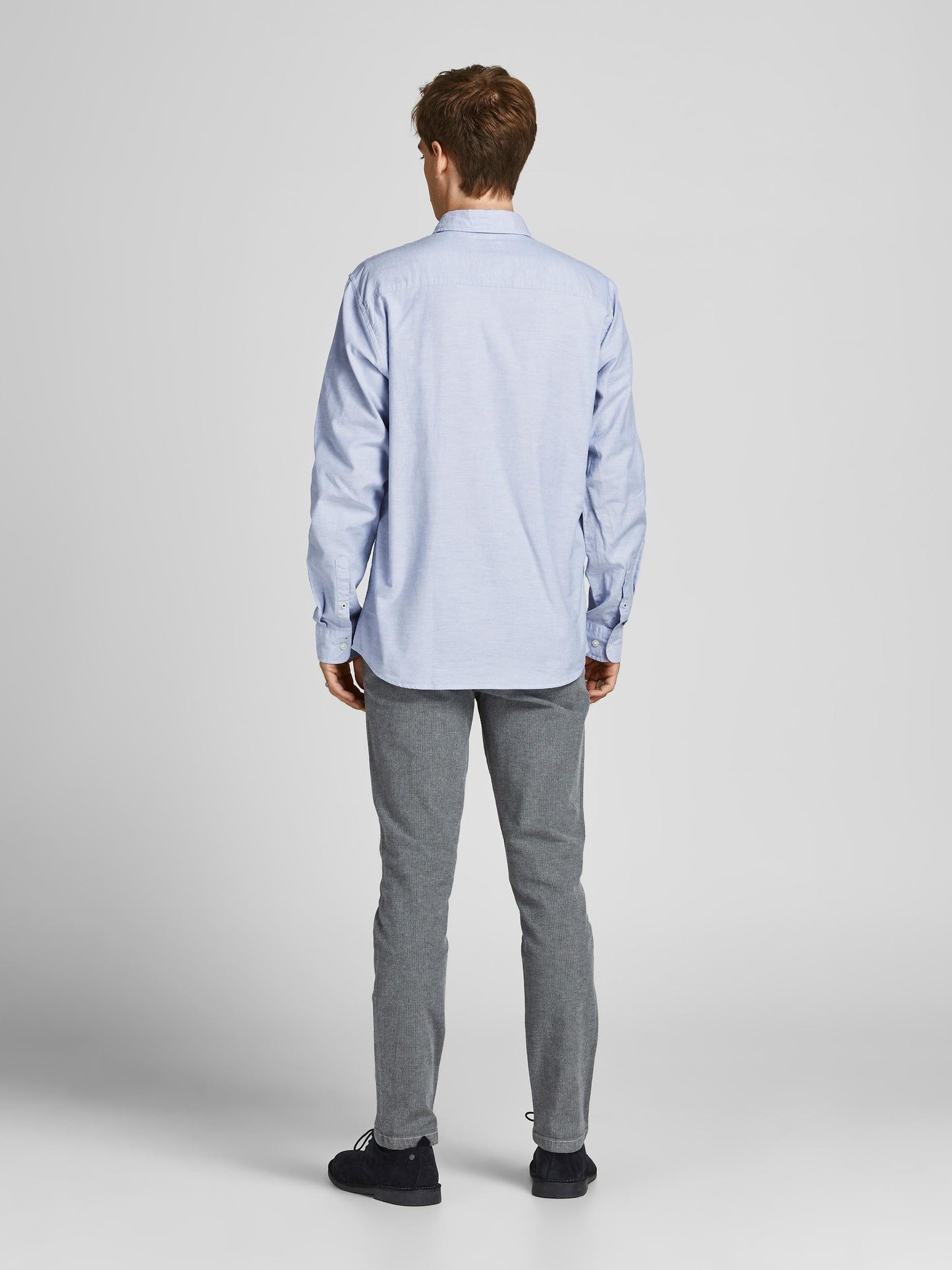 Camisa con bolsillo azul - JJEOXFORD