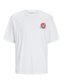 Camiseta oversized estampada blanca -JORBRADLEY