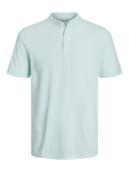 Polo punto  azul - JJEPAULOS MAO POLO SS NOOS