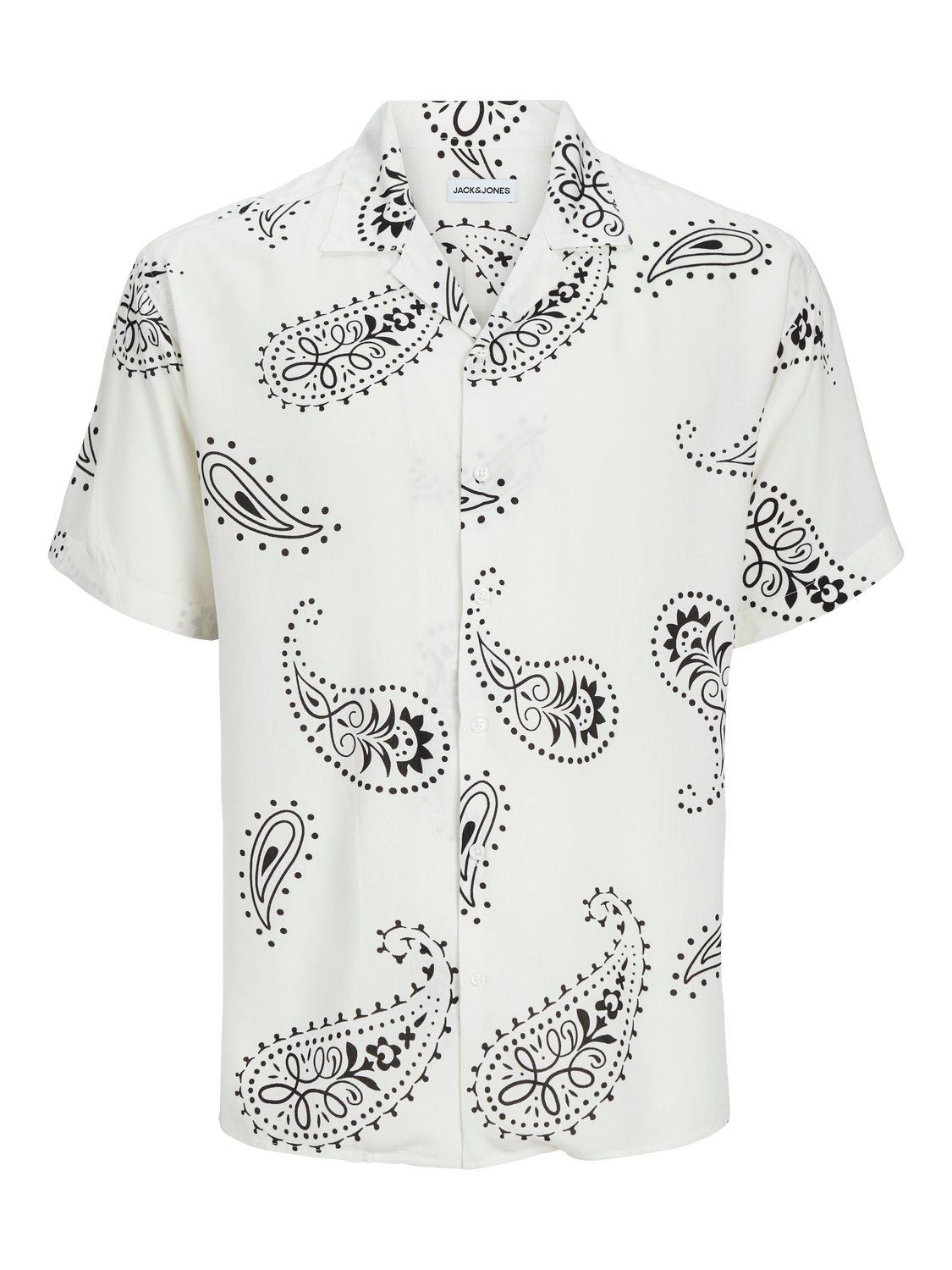 Camisa Oversize estampada Blanca -JJJEFF
