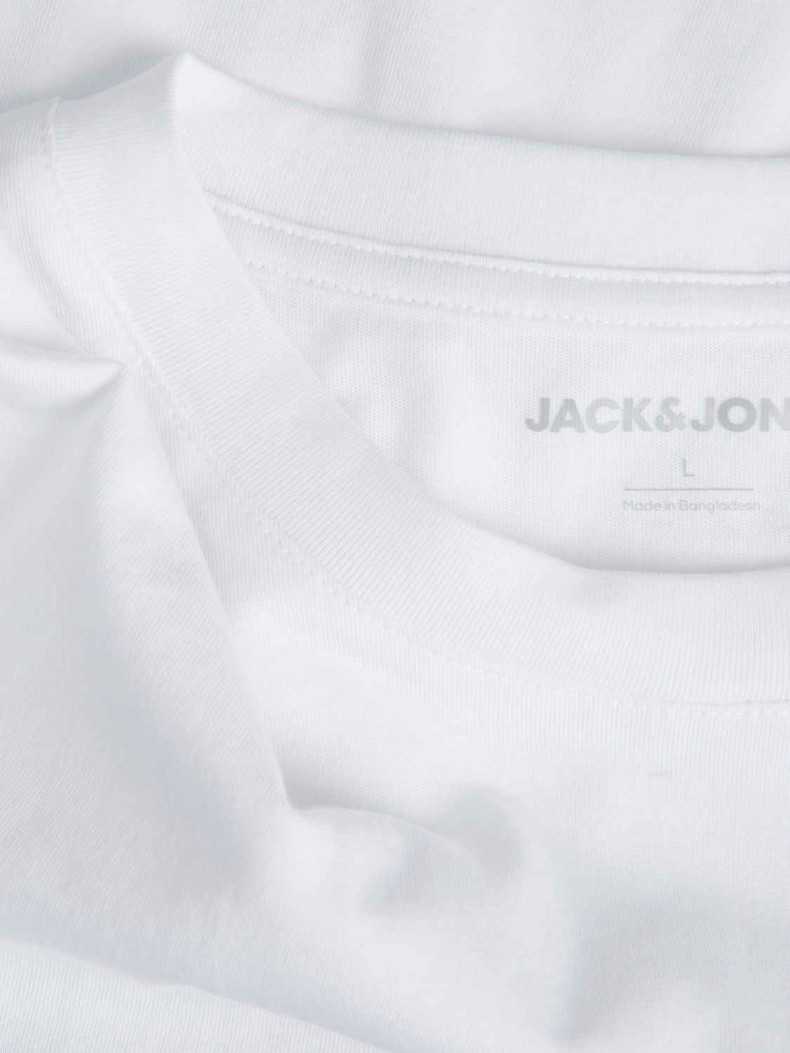 Camiseta oversize estampada blanca - JJGROW
