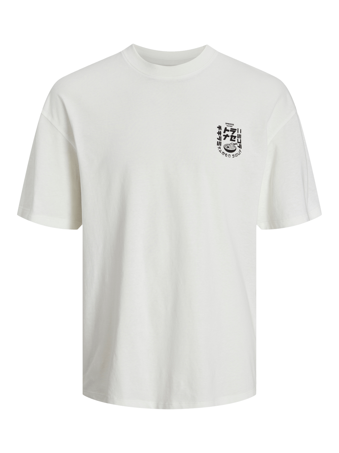 Camiseta oversize estampada blanca - JJDIRK