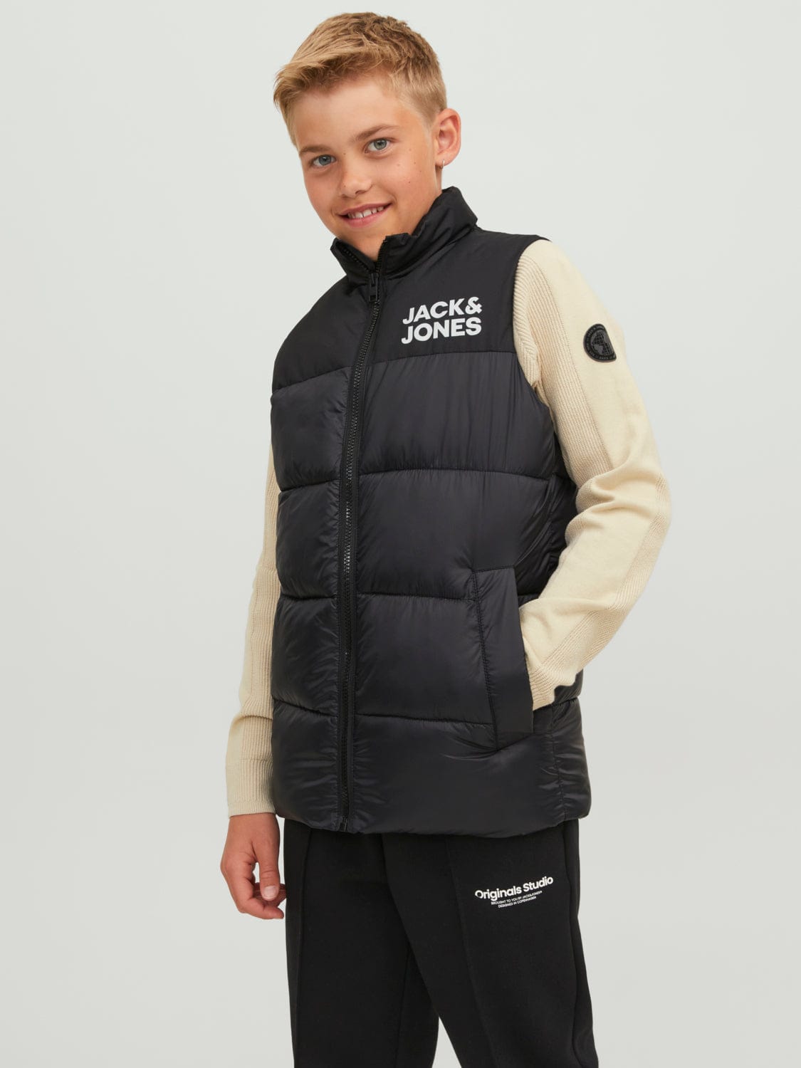 Chaleco junior - JJETOBY Negro