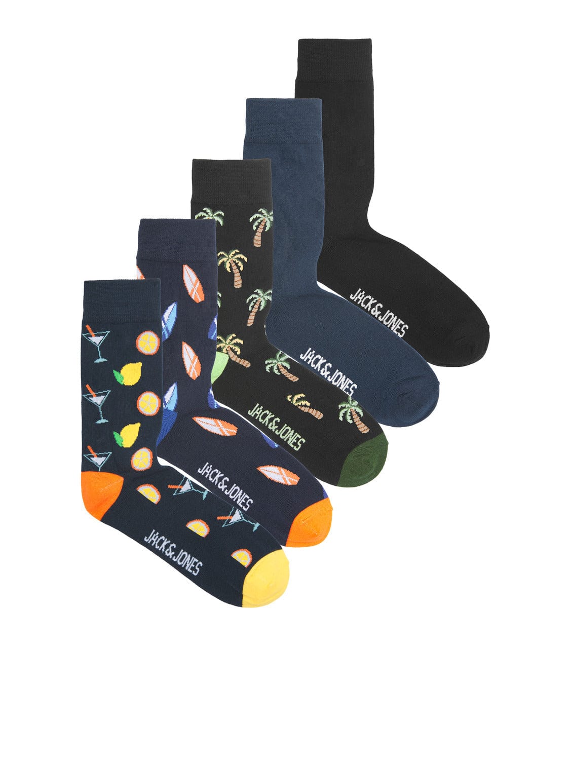 Pack de 5 calcetines - JACSUMMER