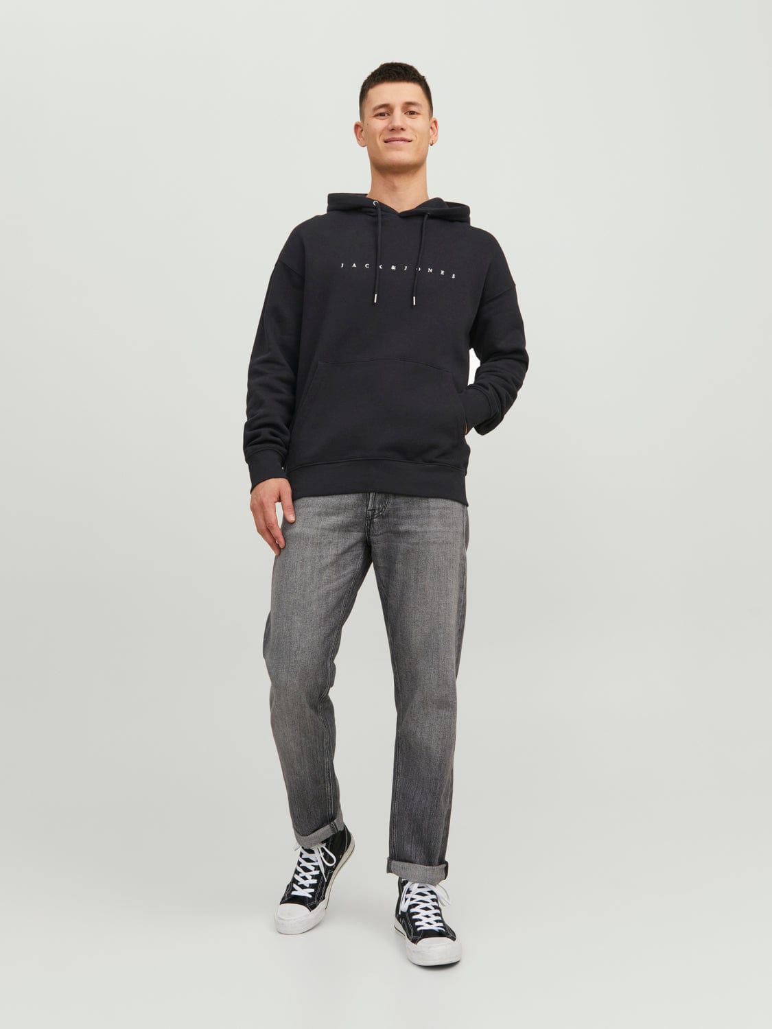 Sudadera básica Originals negra - JJESTAR