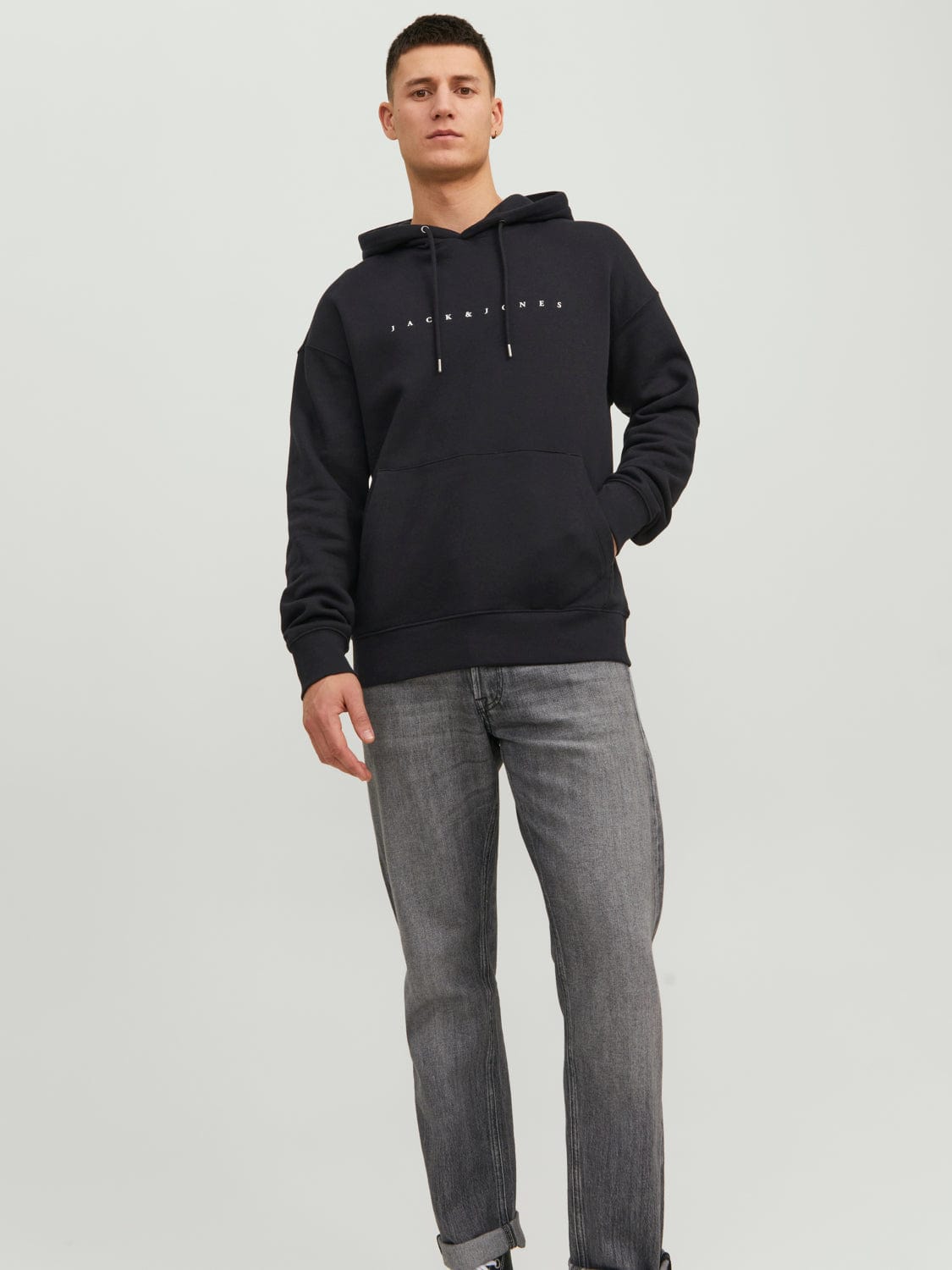 Sudadera básica Originals negra - JJESTAR