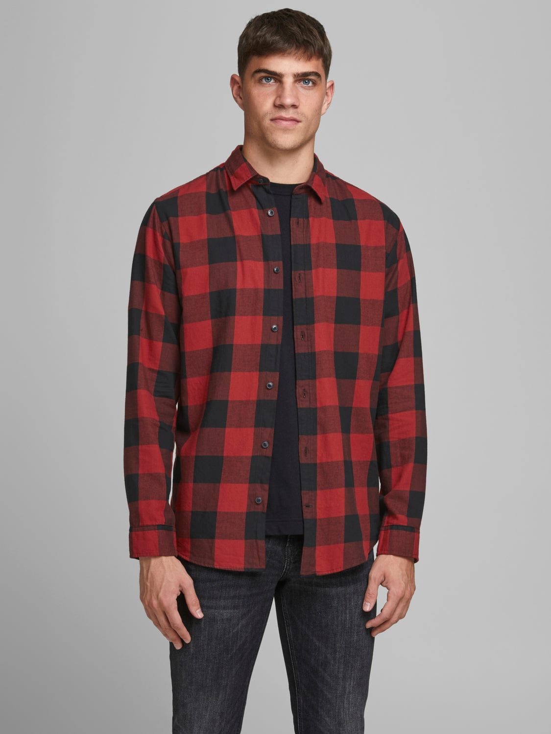 Camisa de cuadros roja -GINGHAM