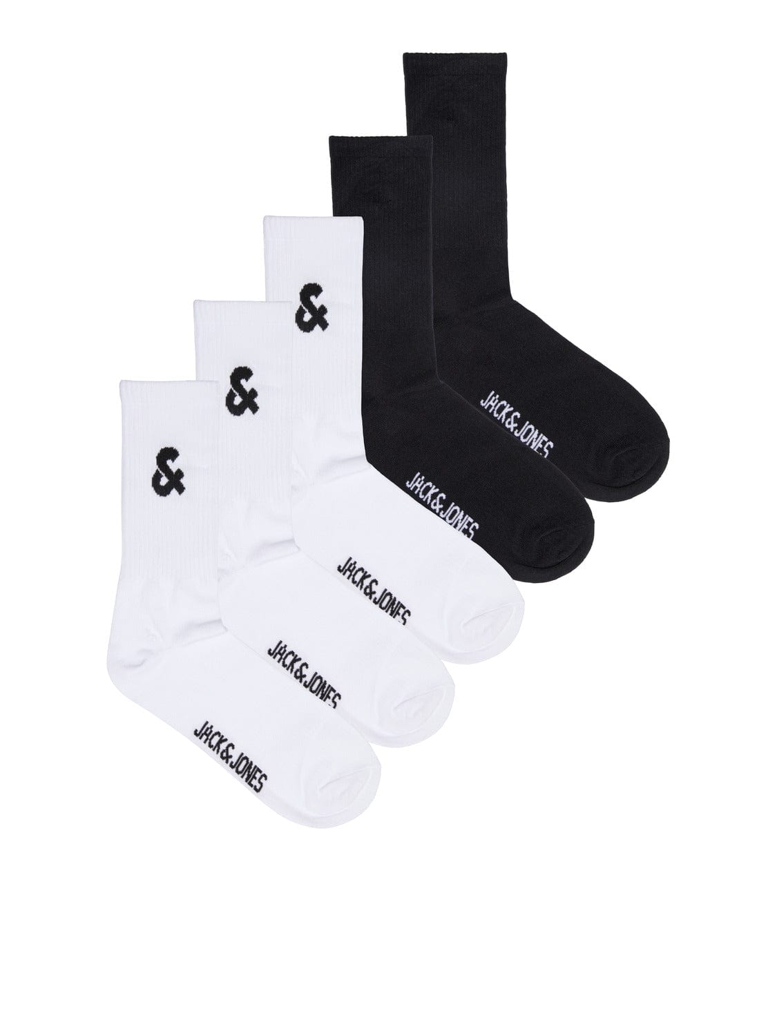 Pack de 2 pares de calcetines de algodón modal negros para mujer