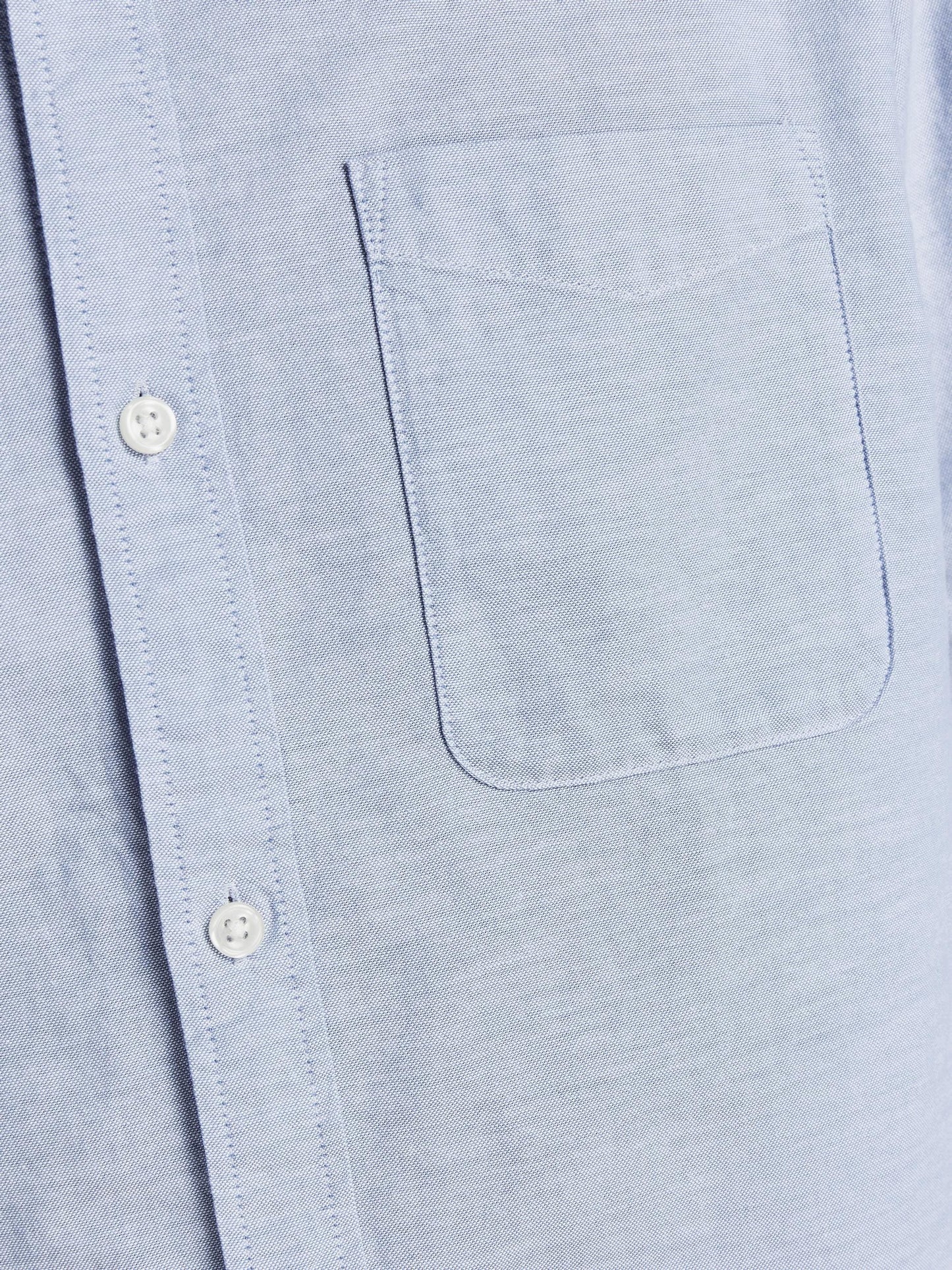 Camisa con bolsillo azul - JJEOXFORD