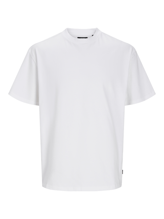 Camiseta oversize lisa blanca -JPRBLAHARVEY