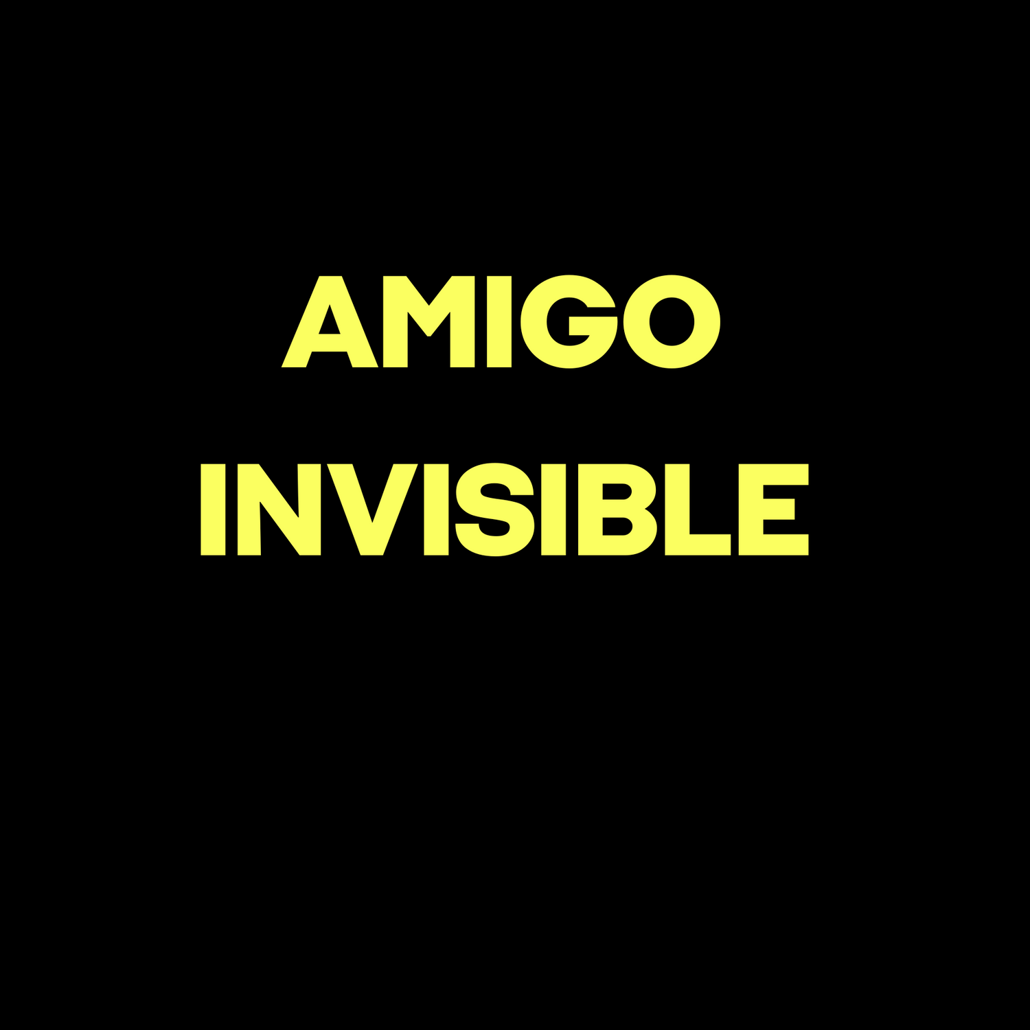 AMIGO INVISIBLE