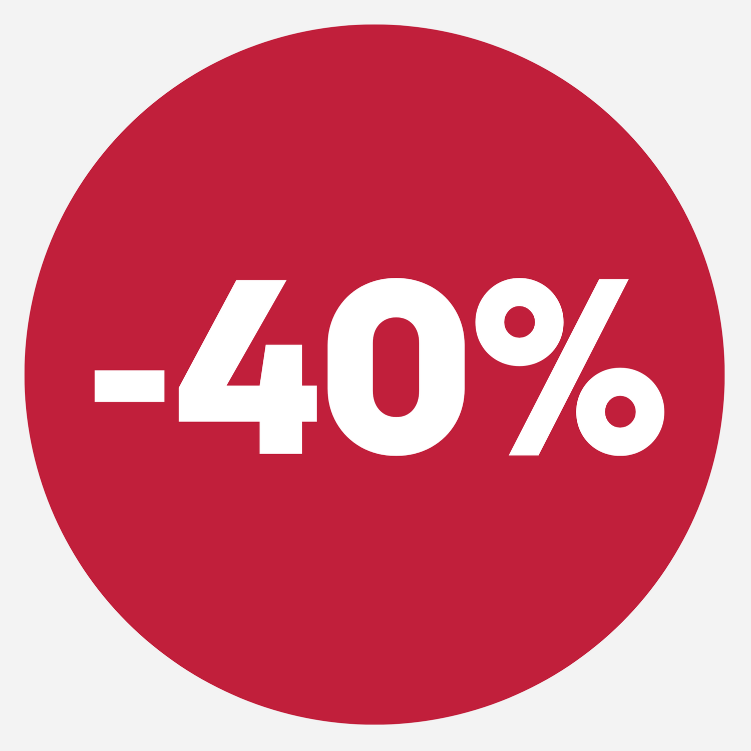 REBAJAS 06/25 -40%
