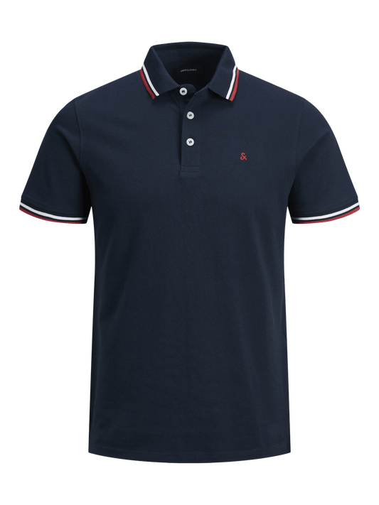 Polo básico azul - JJEPAULOS