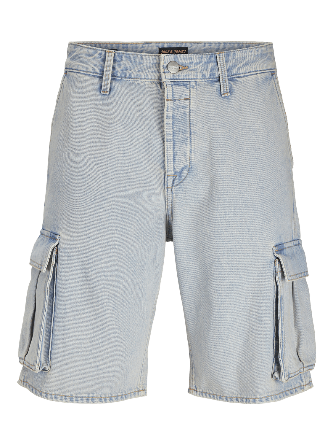 Bermuda cargo denim azul - JJIALEX