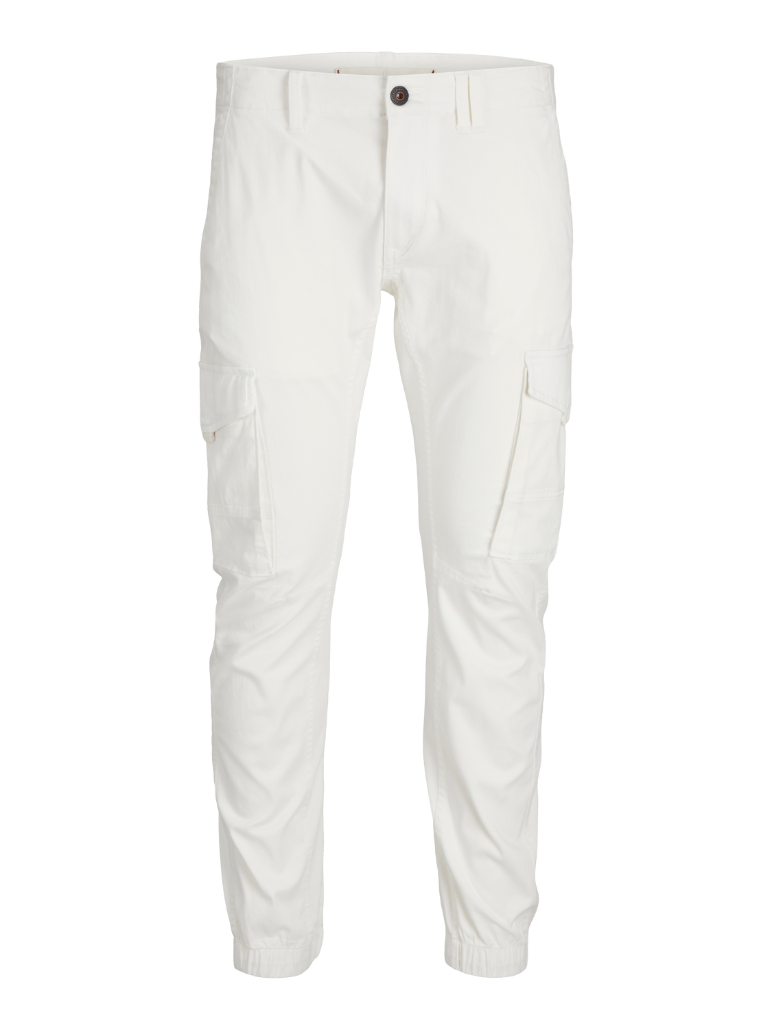 Pantalón Cargo Slim Blanco - JPSTPAUL FLAKE