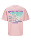 Camiseta estampada rosa - JORBLEACH