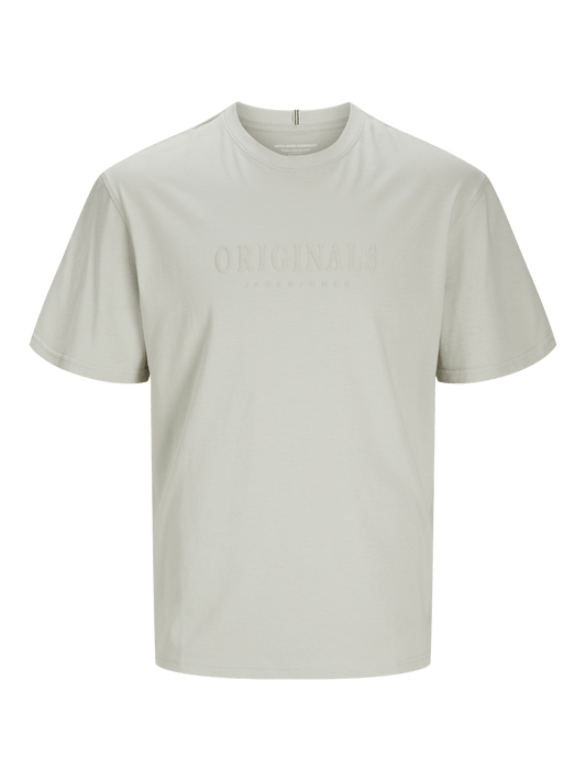 Camiseta con logo gris - JORFREDERIKSBERG