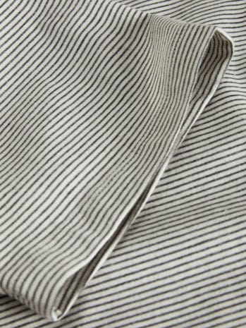 Camiseta cuello pico verde - JJESPLIT NECK STRIPE TEE SS SN
