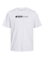 Camiseta con logo blanca - JJECORP