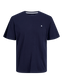 Camiseta con logo azul - JJEPAULOS